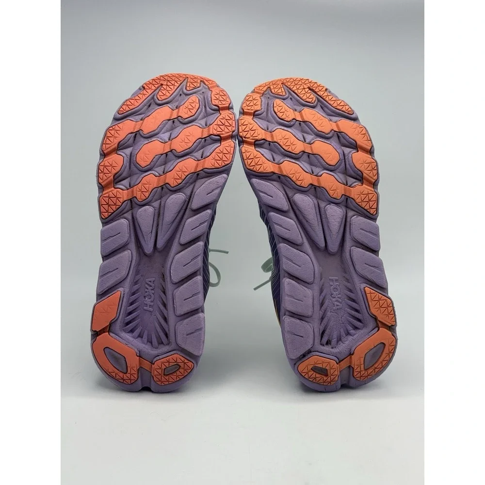 Hoka One One Rincon 3 Blue Glass Chalk Violet Running Walking Shoes Women's 10B